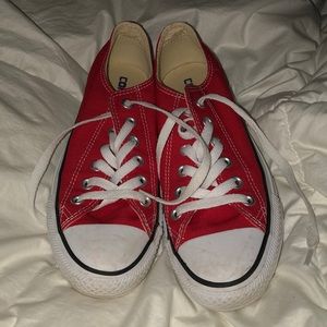 Red converse